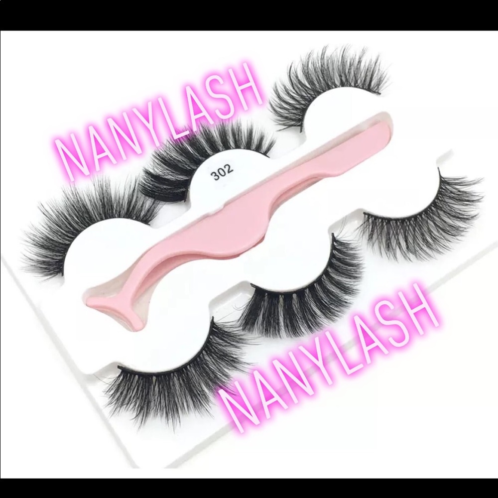 🔥🔥1 Packaged with 3 Faux Lashes , Tweezers🔥🔥